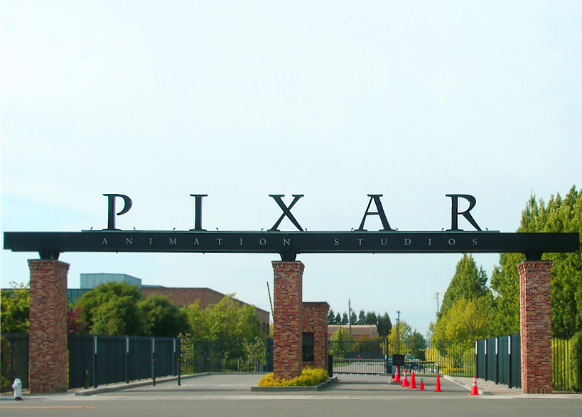 Disney and Pixar studio collaboration and entertainment industry