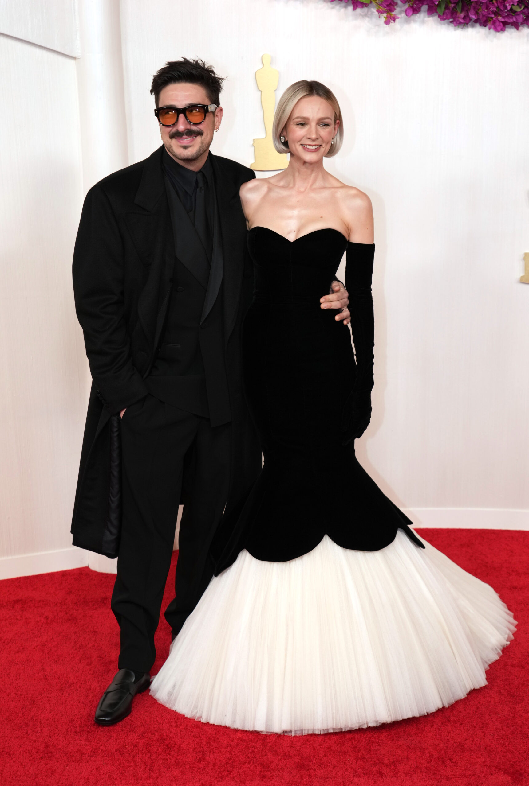 Celebrity couple at entertainment event