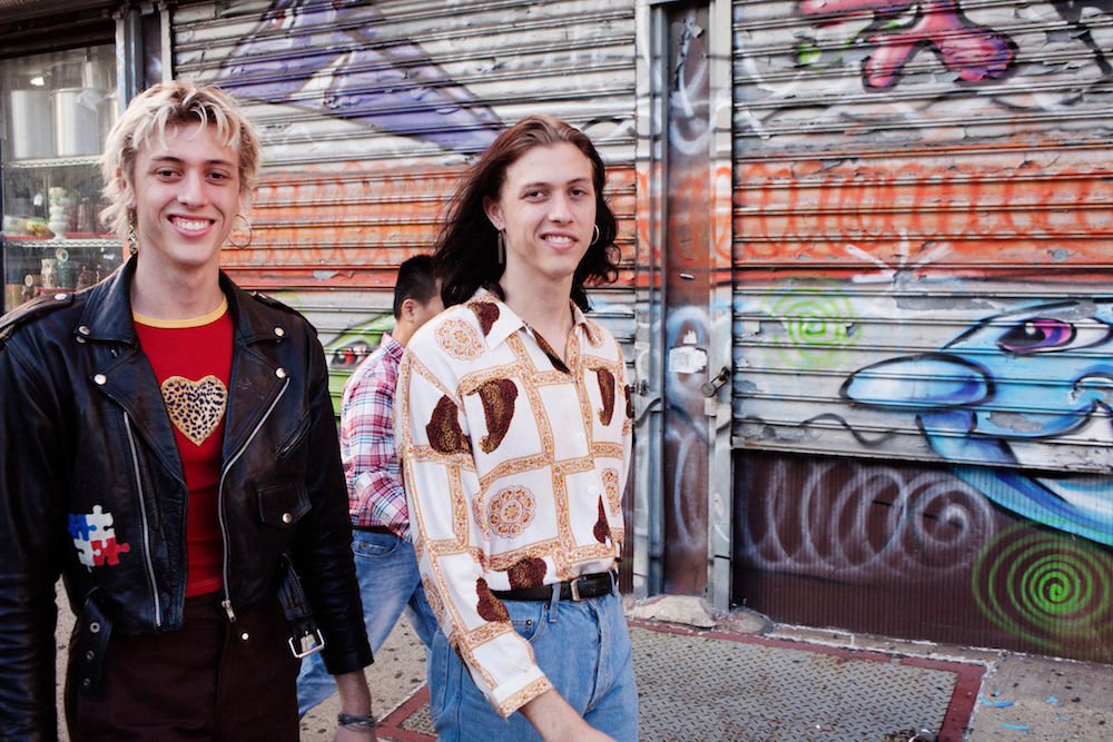 The Garden experimental duo performing live