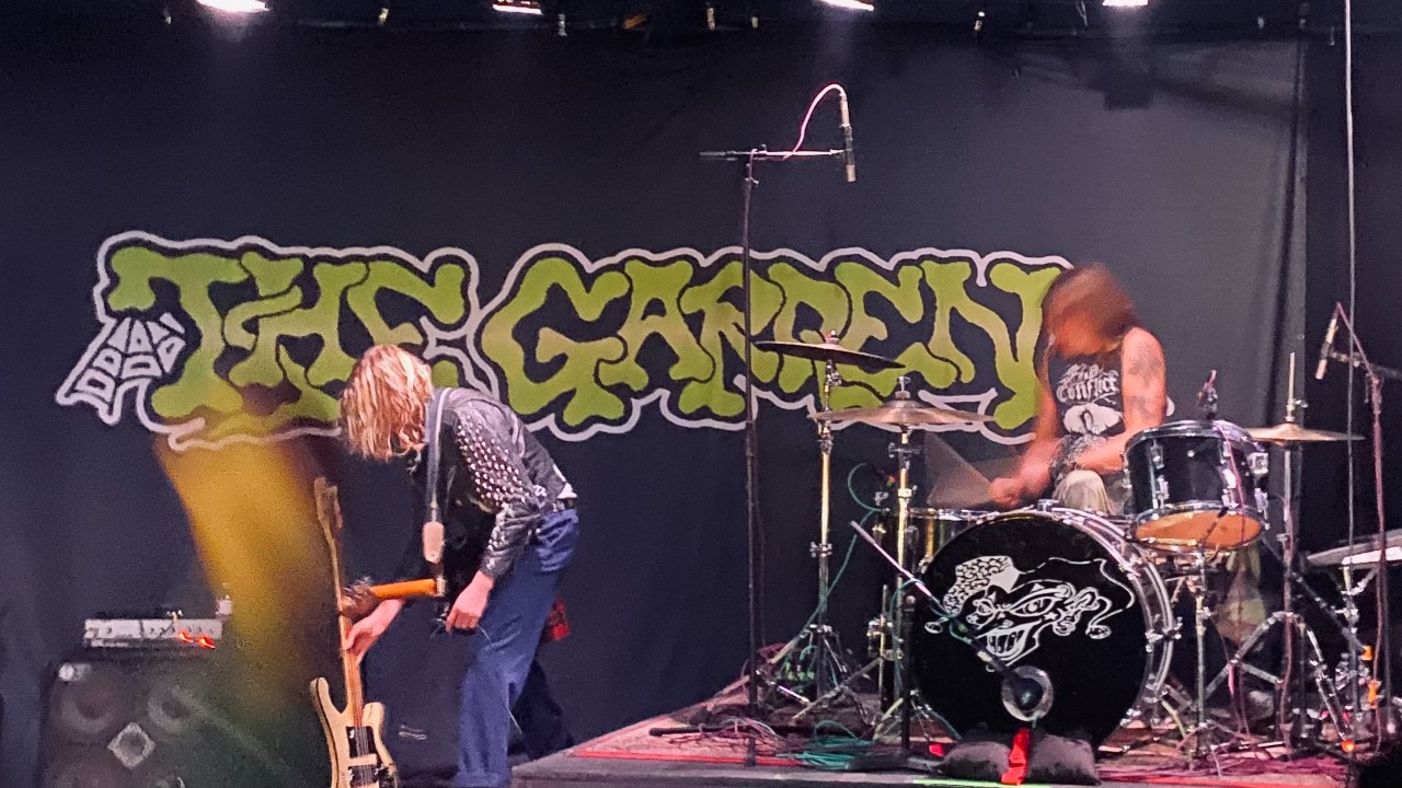 The Garden performing live on stage