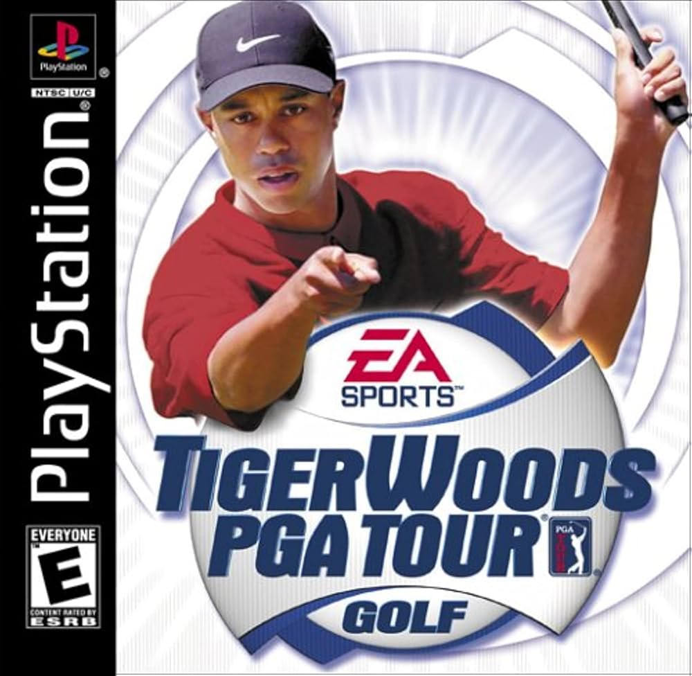 Tiger Woods playing professional golf