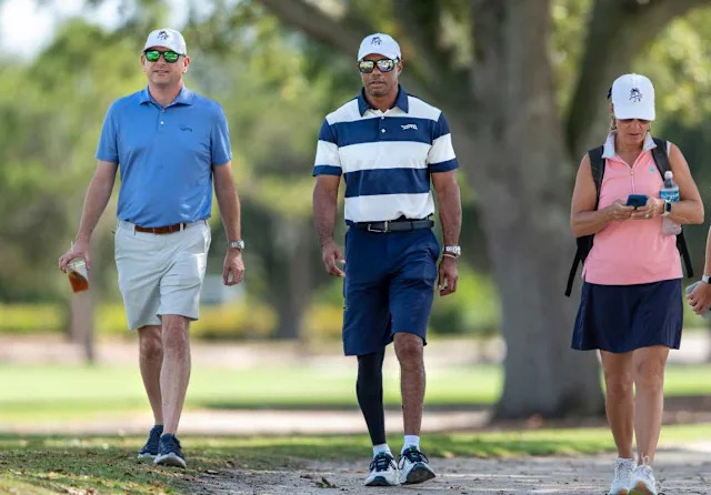 Tiger Woods at recent public appearance
