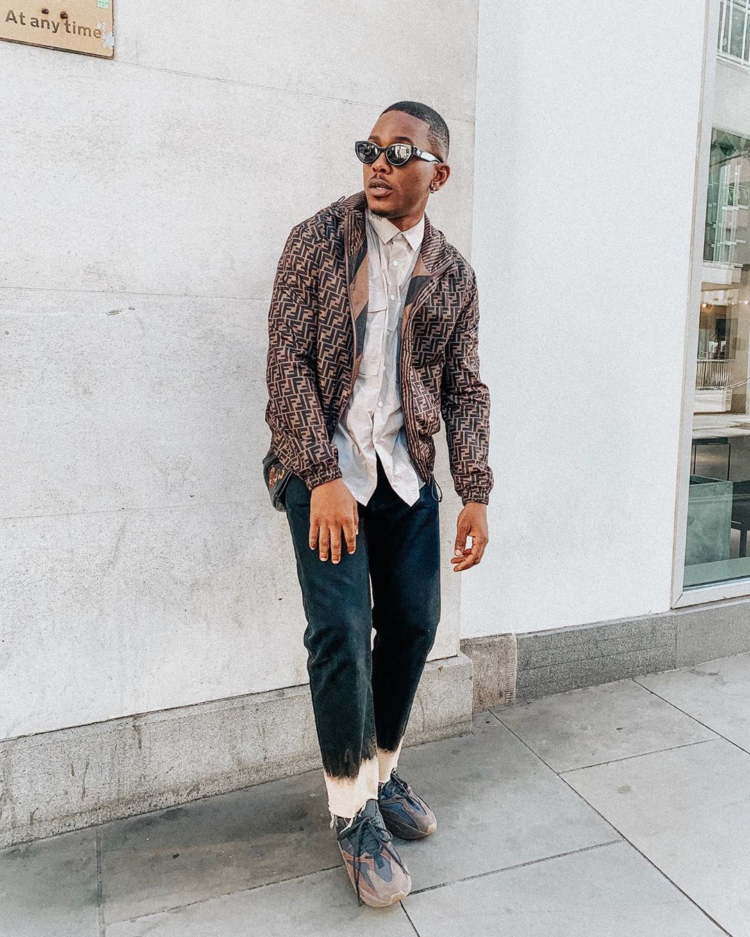 Timini Egbuson in casual menswear outfit