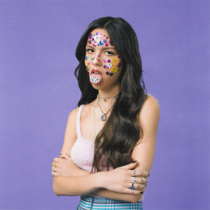 Olivia Rodrigo's SOUR album cover and promotional imagery