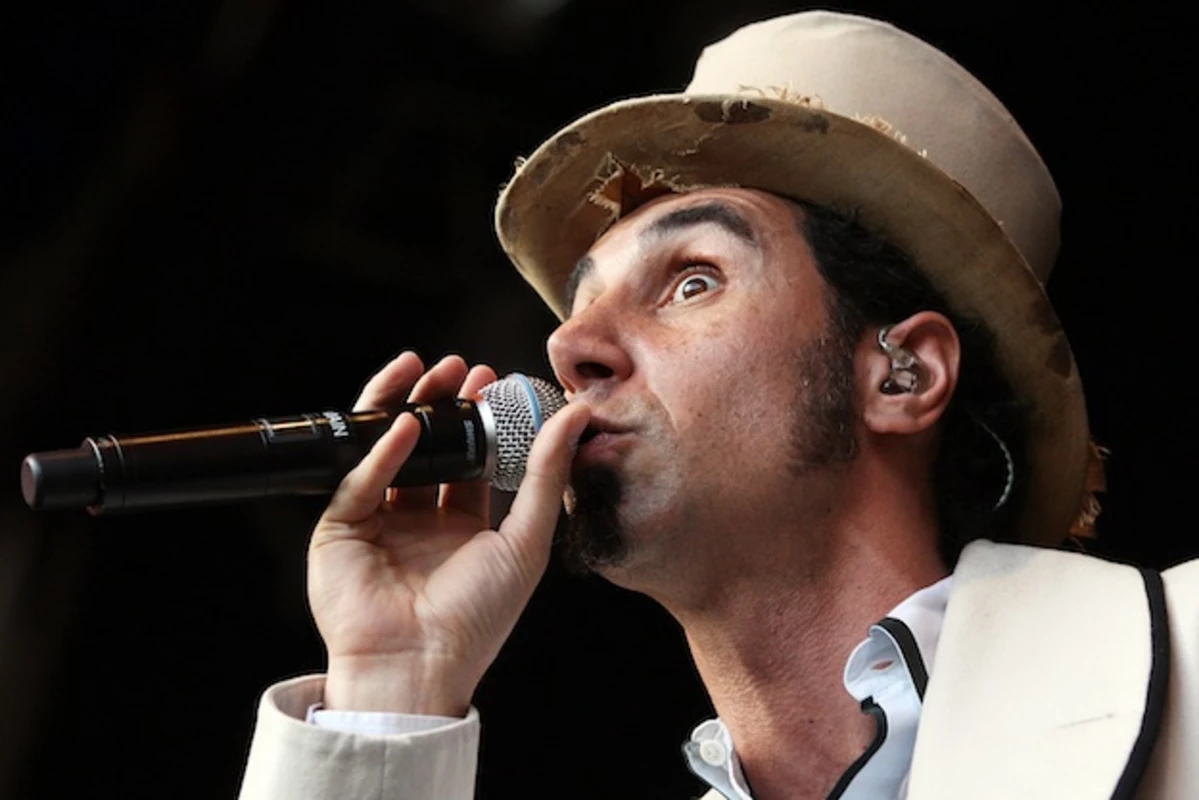 Serj Tankian performing solo concert
