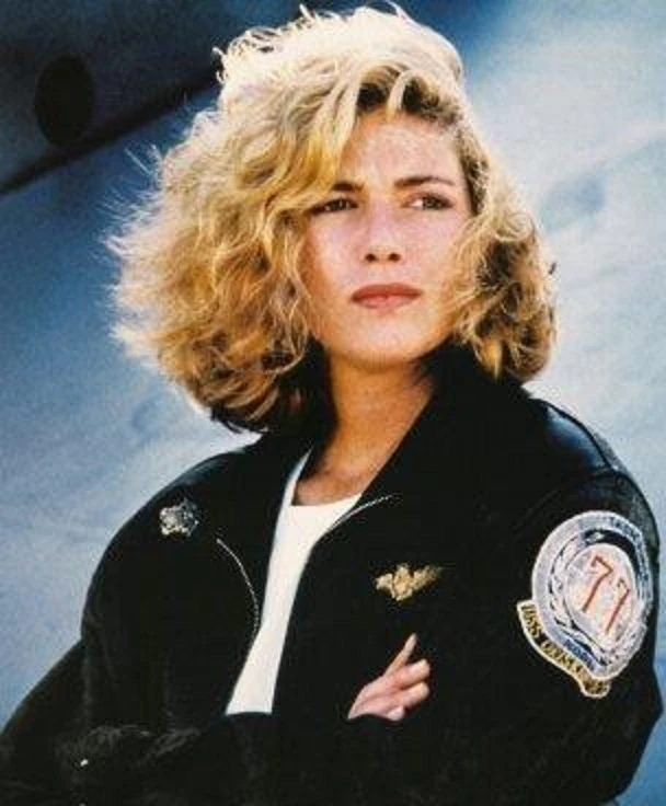 Kelly McGillis as Charlie in Top Gun 1986