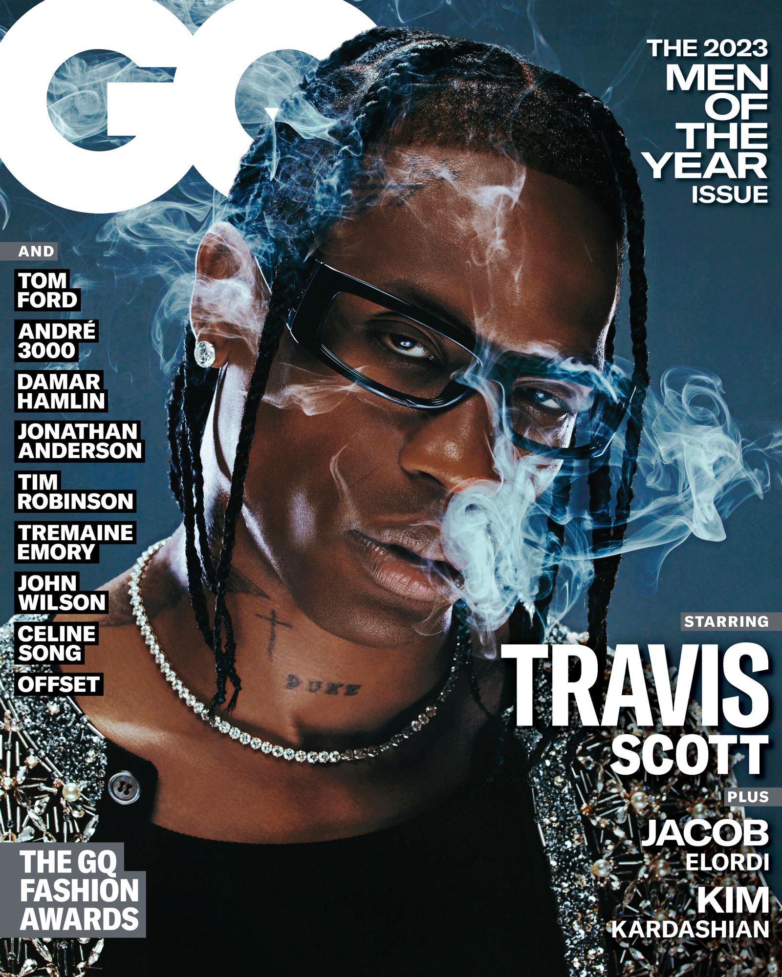 Travis Scott during promotional interview or press event