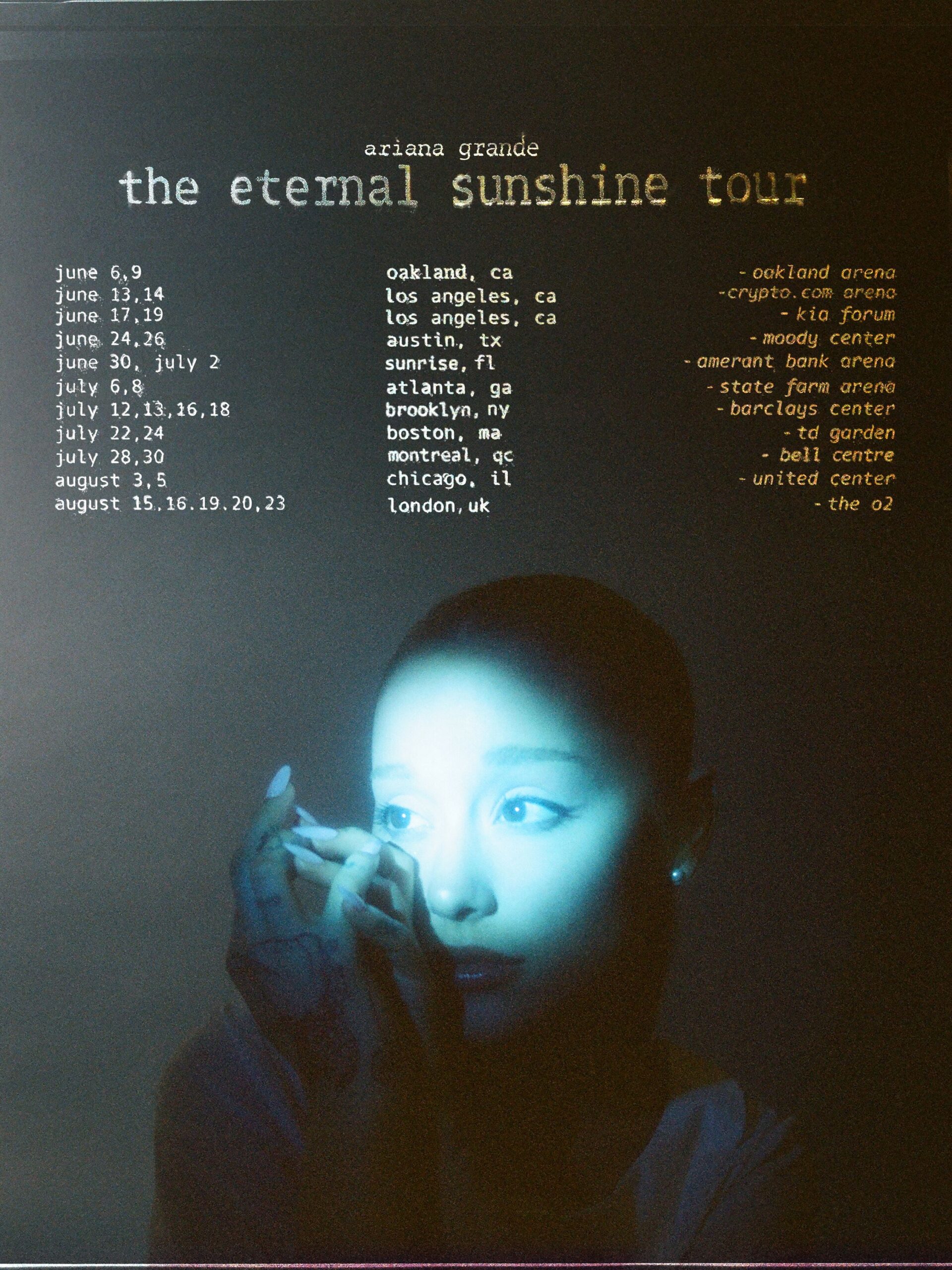 Ariana Grande Eternal Sunshine Tour - What We Know About the Eternal Sunshine Tour