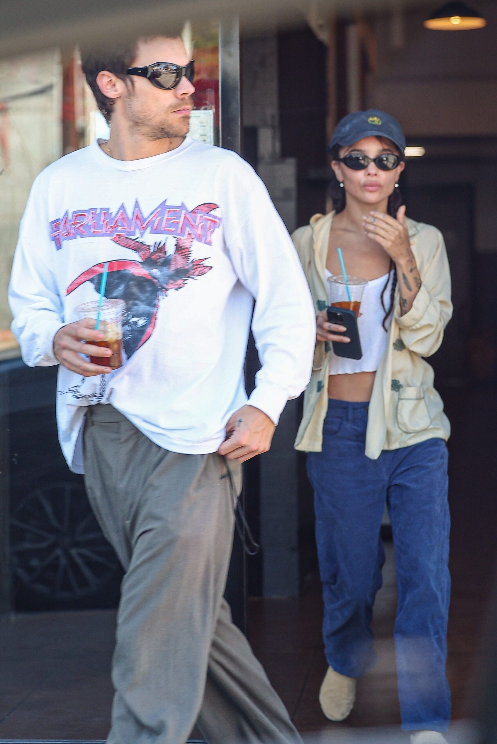 Zoë Kravitz Calls Out Hulu's "Tacky" Harry Styles Joke Amid Engagement Buzz