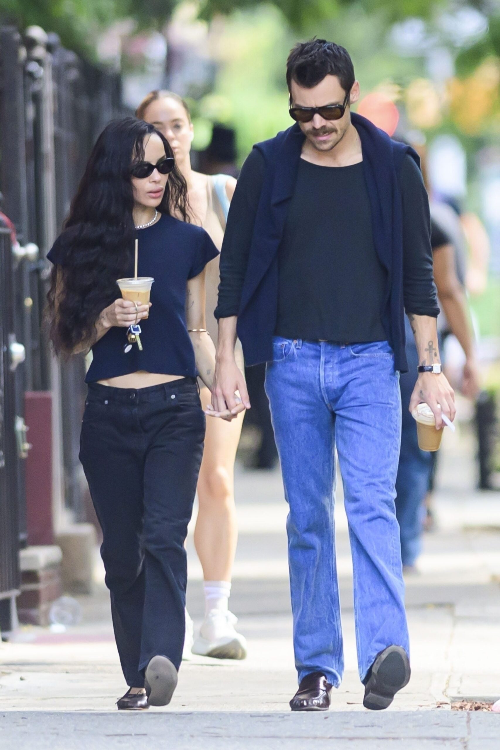 Harry Styles and Zoë Kravitz together