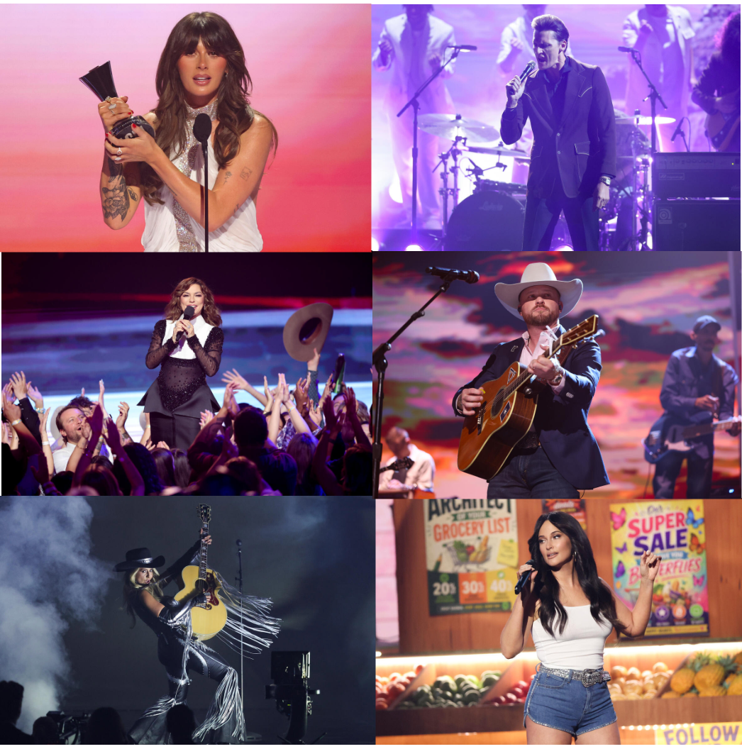 ACM Awards live music performance on stage