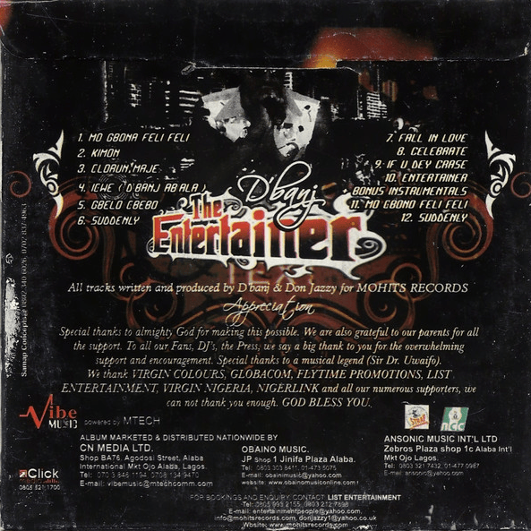 The Afrobeats Albums That Changed - 3. D'Banj - The Entertainer (2008)