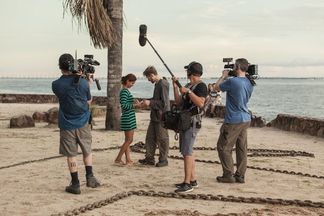 Behind the scenes reality TV production
