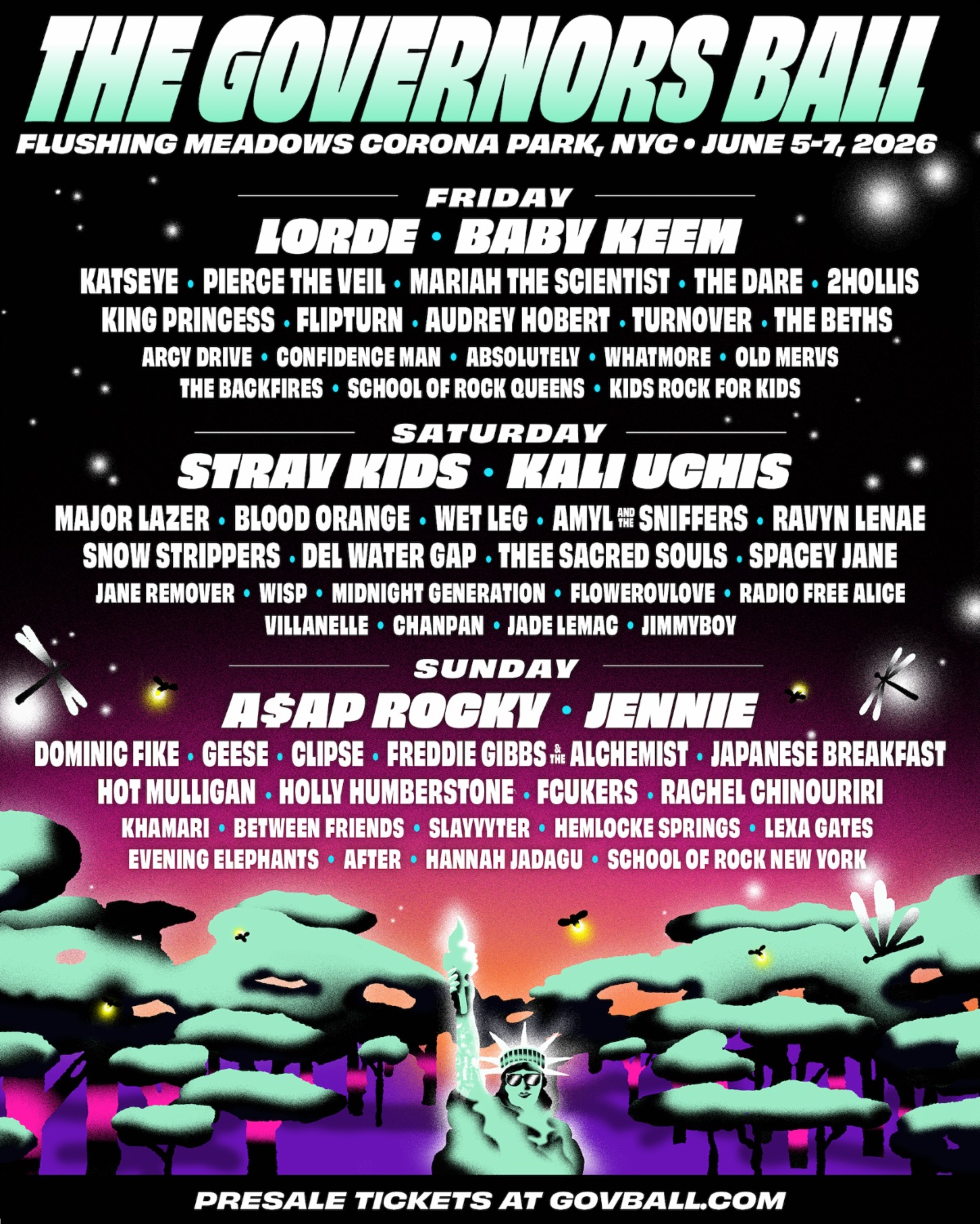 Governors Ball 2026 Delivers Star-Studded - A Celebration of Musical Diversity