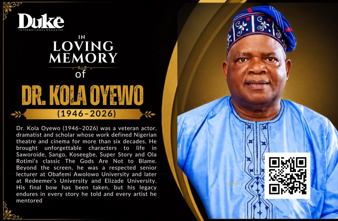 Kola Oyewo - A final, principled bow