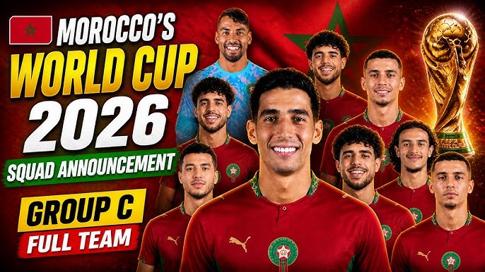 Morocco's national football team celebrating during qualifiers