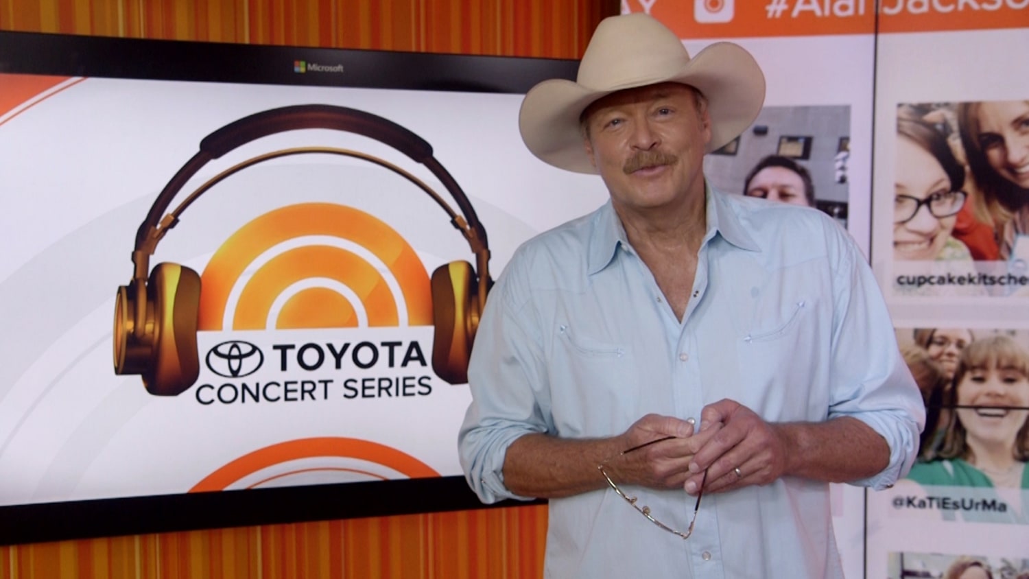 Alan Jackson speaking about his health diagnosis