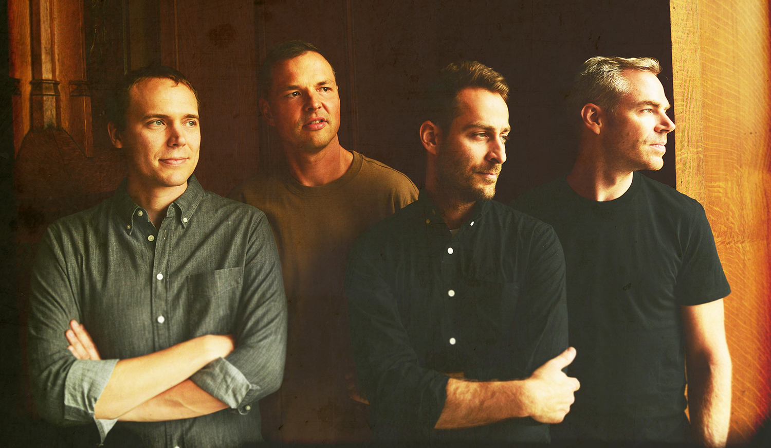American Football indie rock band performing