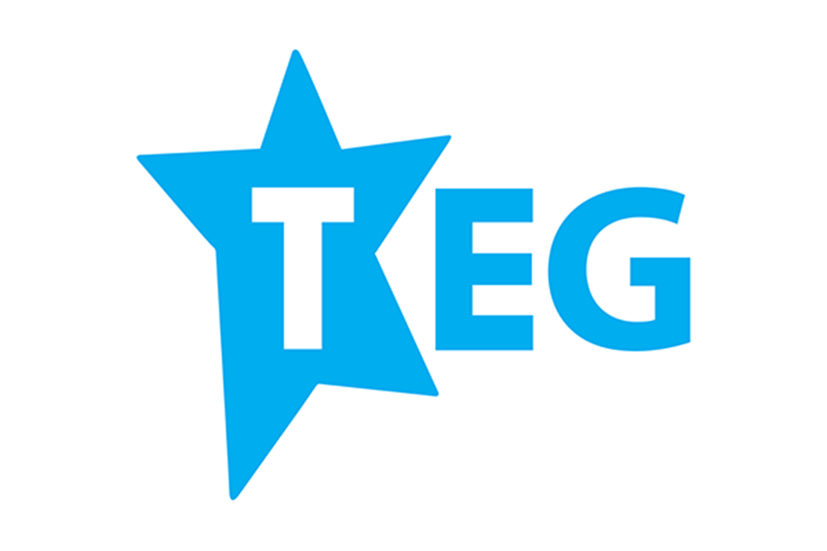 TEG live entertainment and ticketing company branding