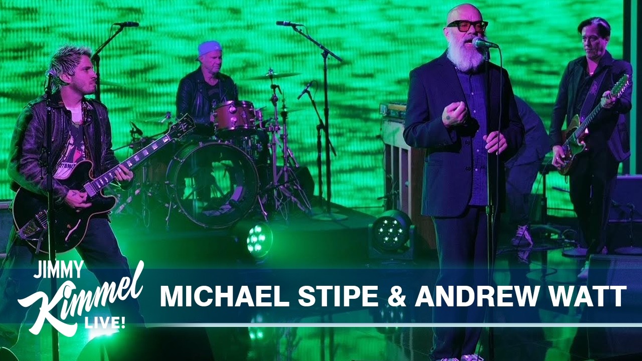 Michael Stipe and Andrew Watt Bring Unexpected Magic to Late Night TV with "I Played the Fool"