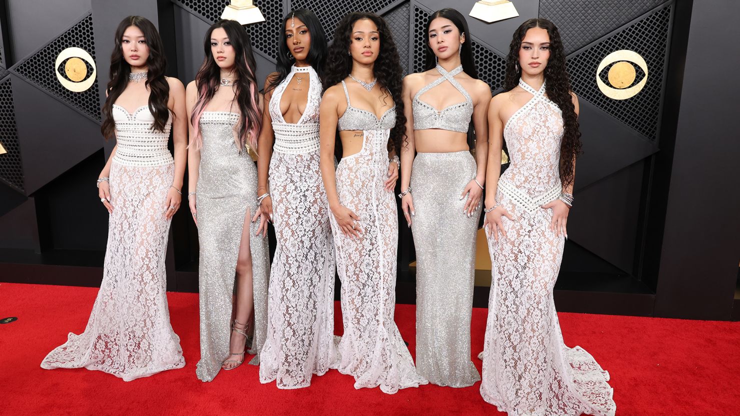 Grammy Awards red carpet ceremony with celebrities