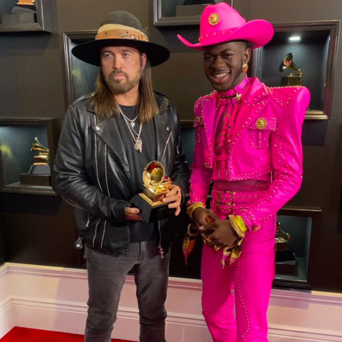 Billy Ray Cyrus at a major music awards ceremony celebrating his career achievements