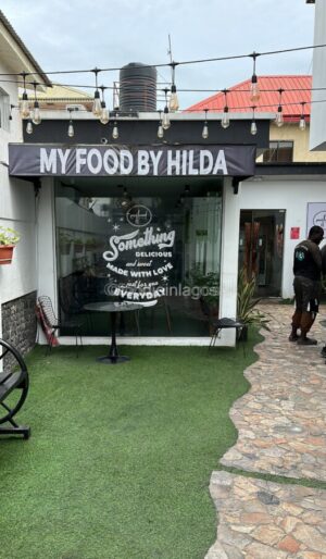 Hilda Baci at her Lagos restaurant My Food by Hilda