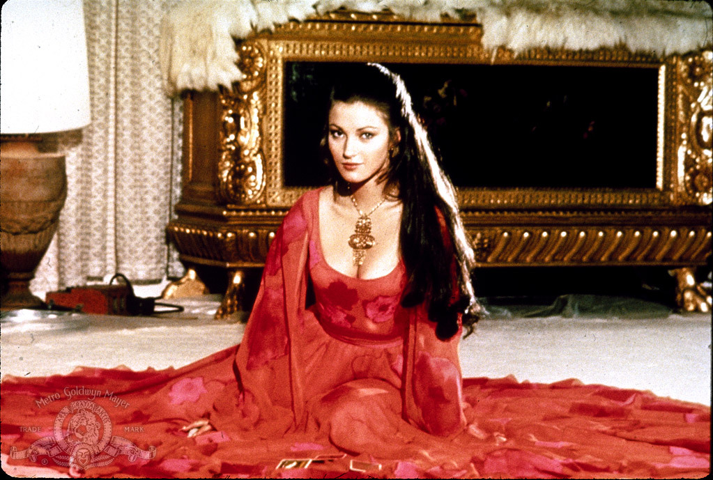 Jane Seymour as Solitaire in the James Bond film Live and Let Die
