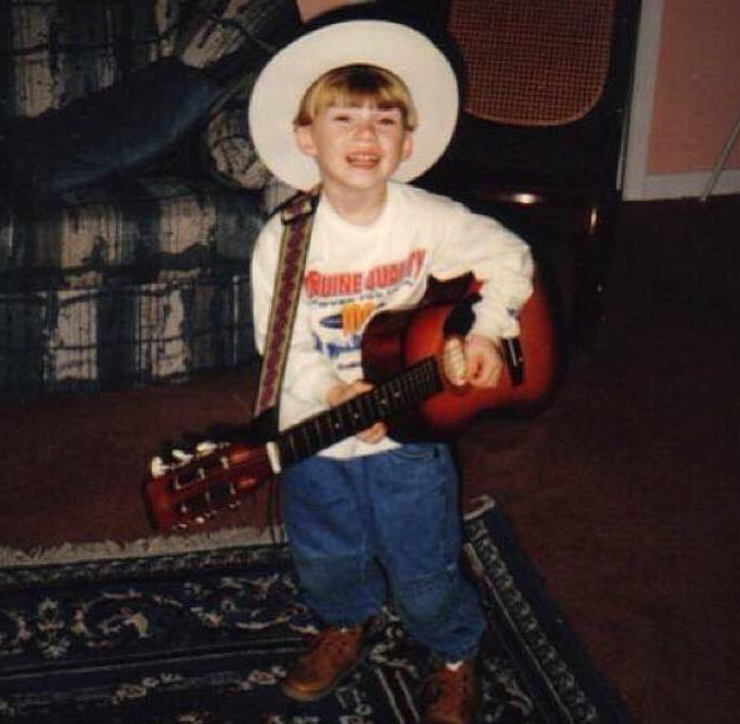 Morgan Wallen during his early years in Tennessee