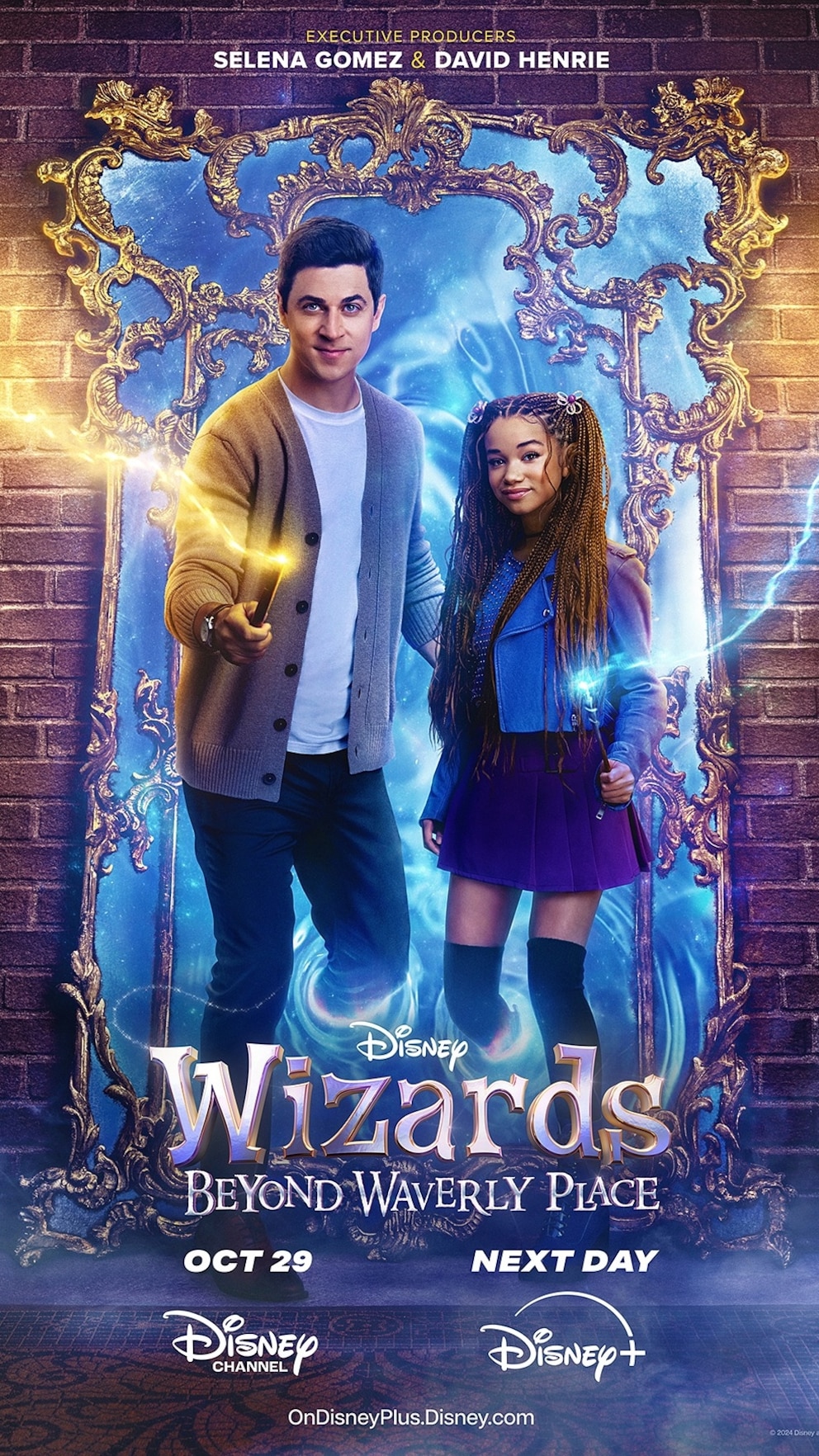 Selena Gomez starring in Wizards of Waverly Place on Disney Channel