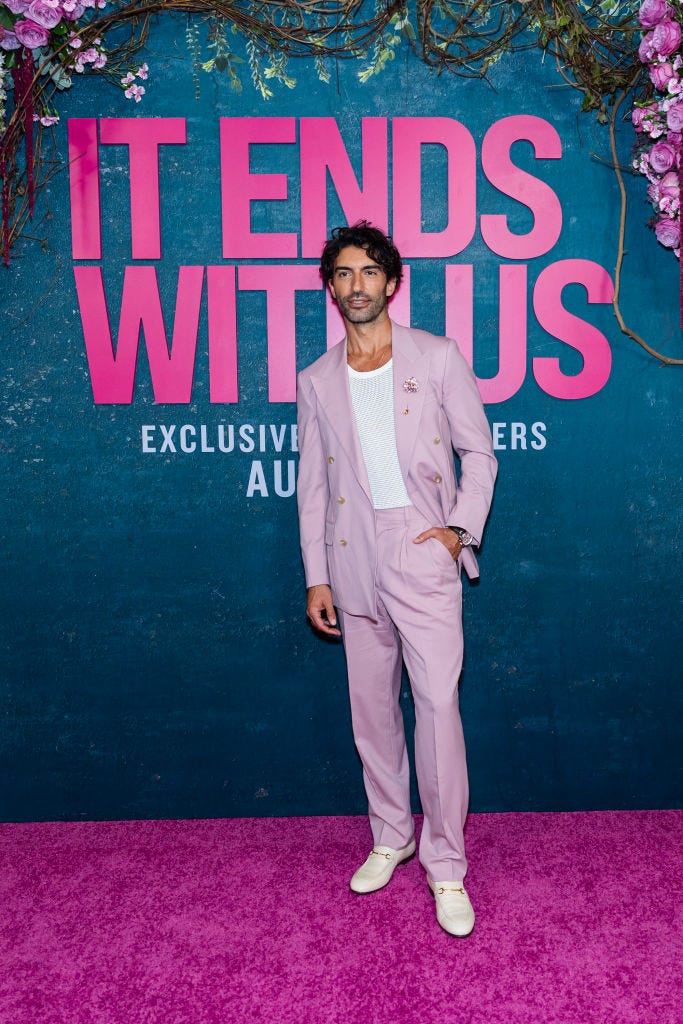 Justin Baldoni at promotional event for It Ends With Us
