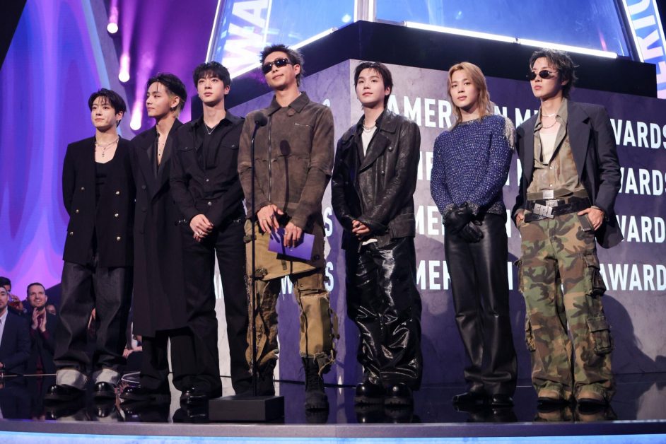 BTS performing at their annual Festa fan celebration