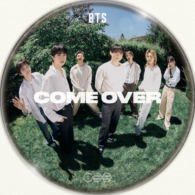 BTS Come Over new song release artwork