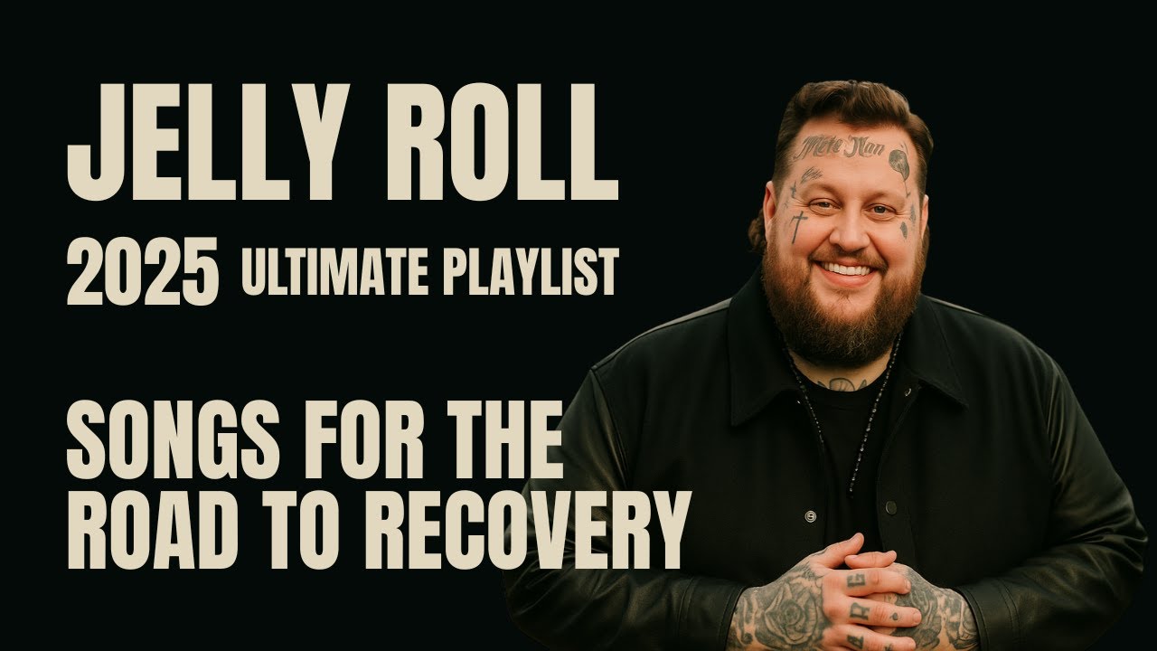 Jelly Roll performing live at a country music event in 2025