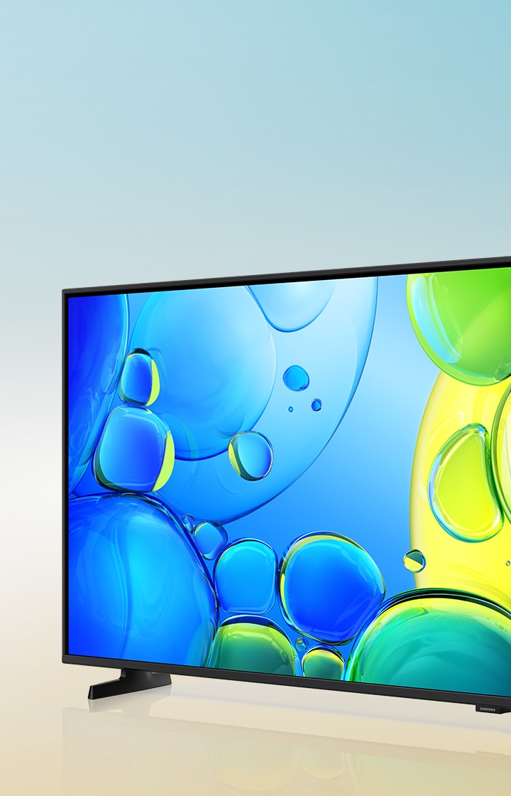 Samsung Smart TV in African living room setting