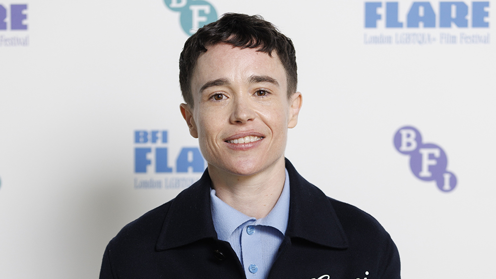 Elliot Page photographed at a recent public appearance