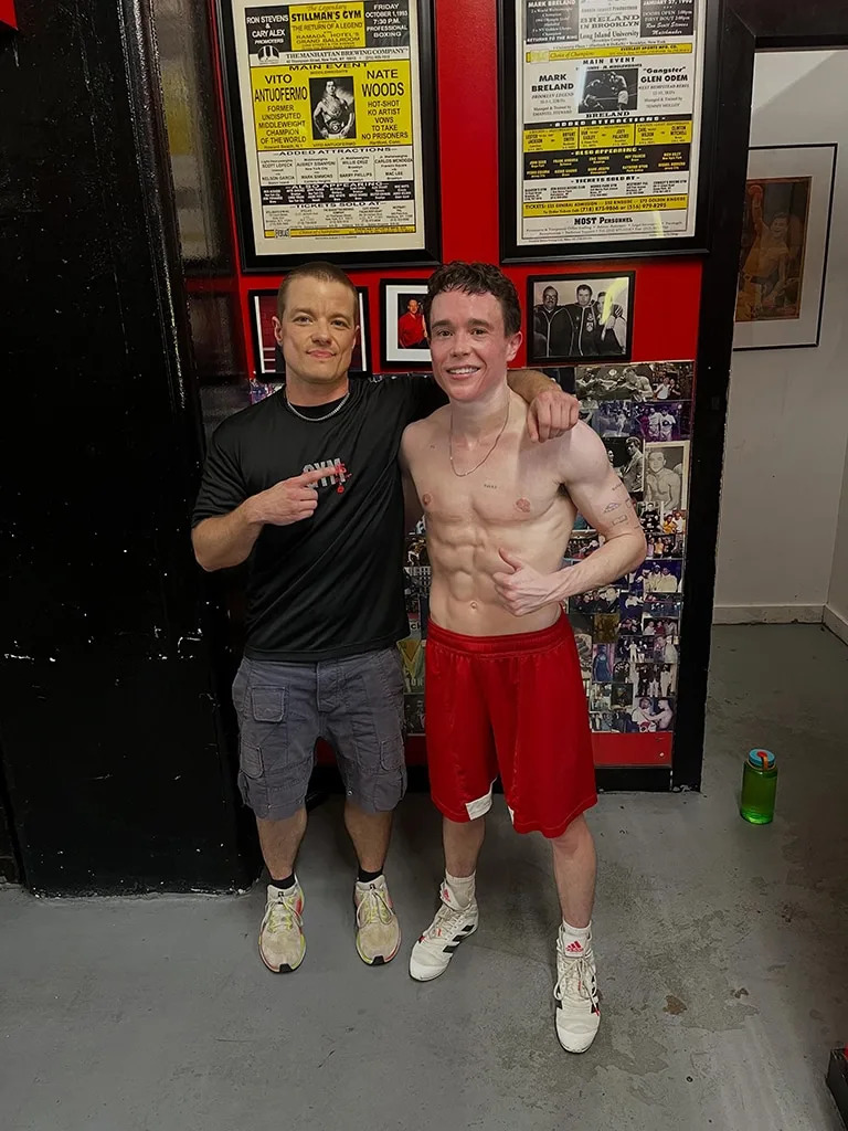 Elliot Page fitness and boxing workout