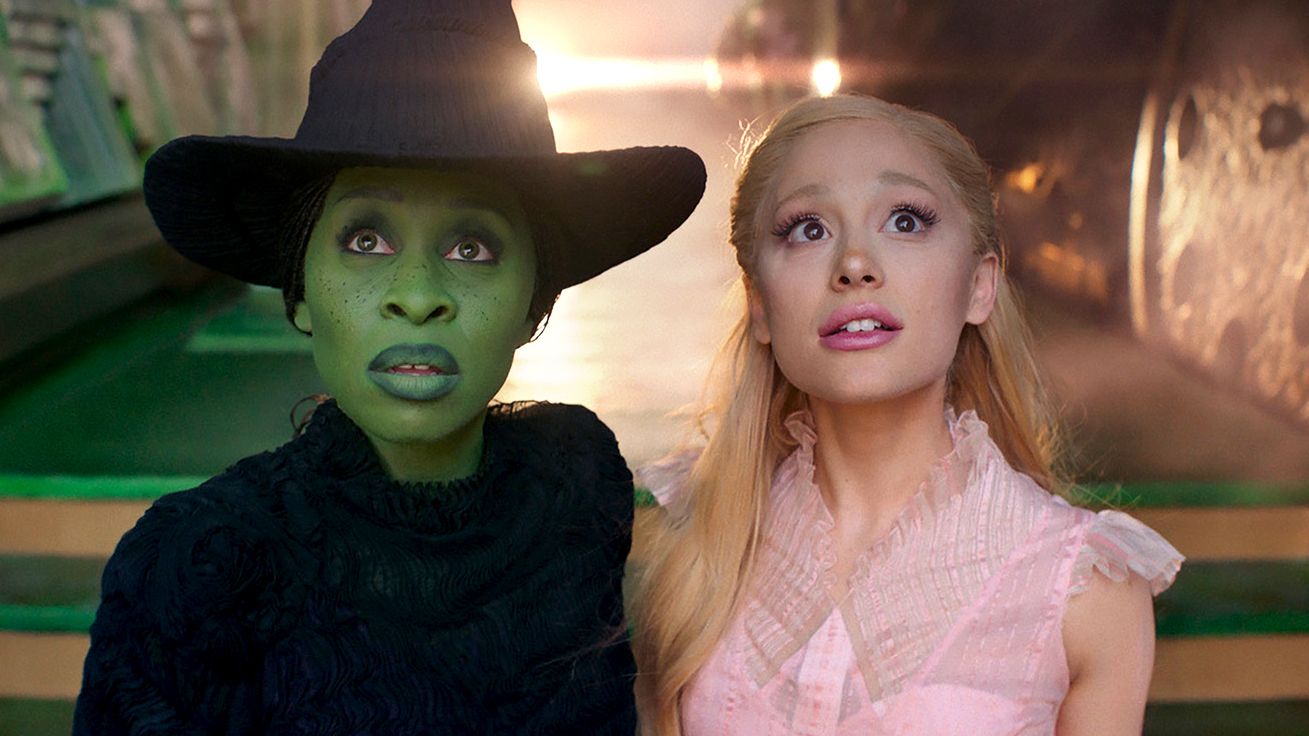 Ariana Grande as Glinda in Wicked movie
