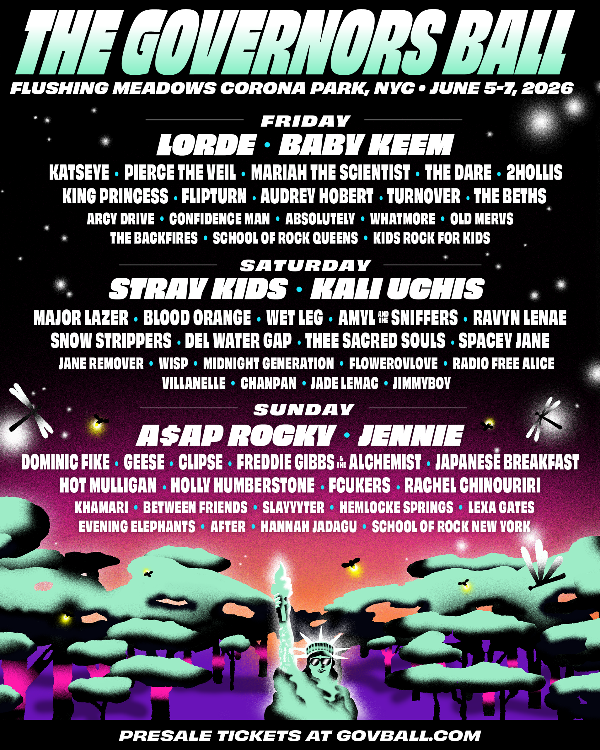 Governors Ball 2026 Delivers Star-Studded - Festival Overview: Three Days of Musical Magic