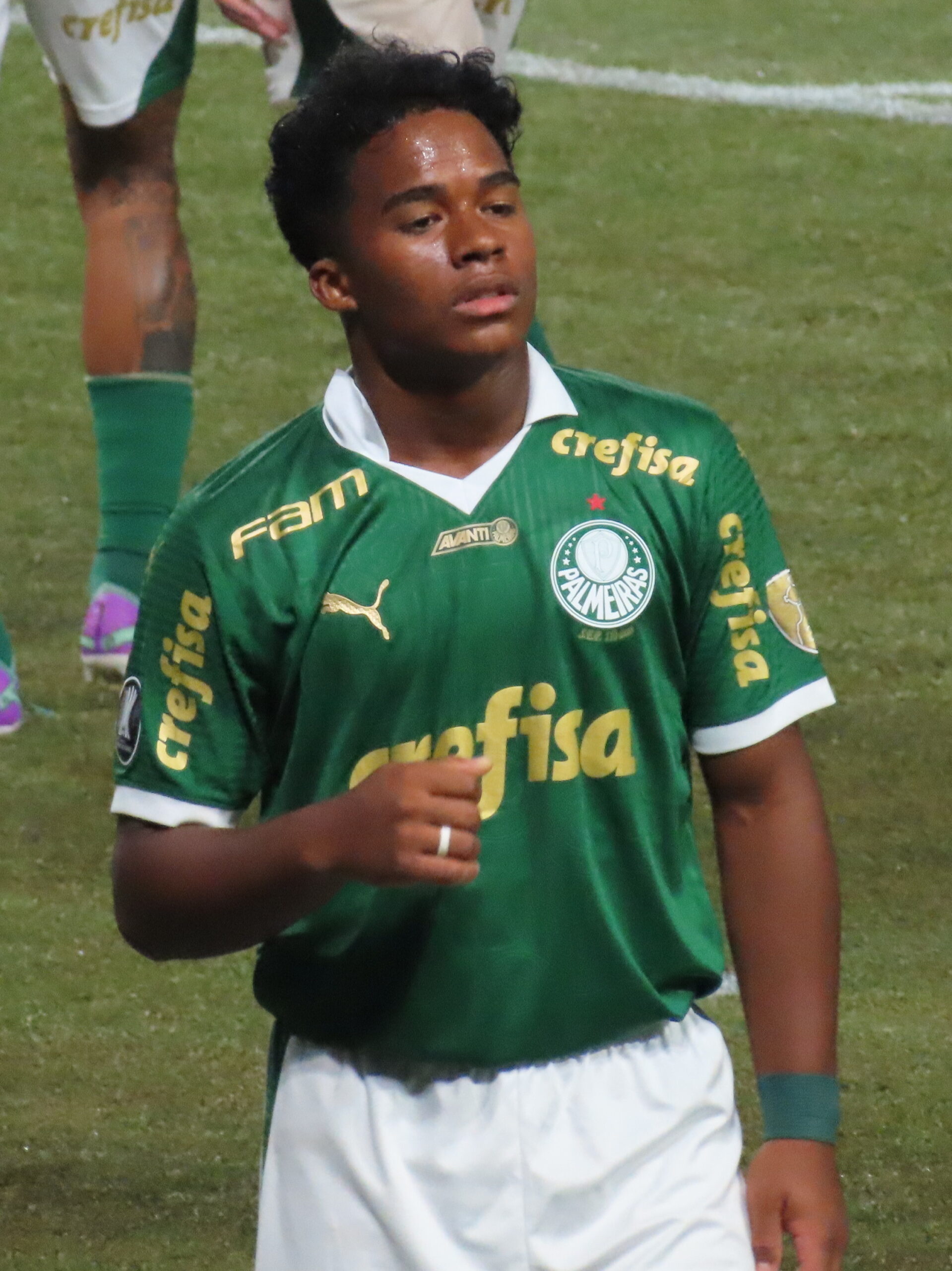Endrick in Brazil national team uniform