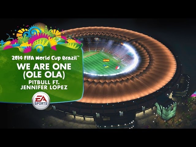 FIFA World Cup 2014 Brazil stadium crowd singing