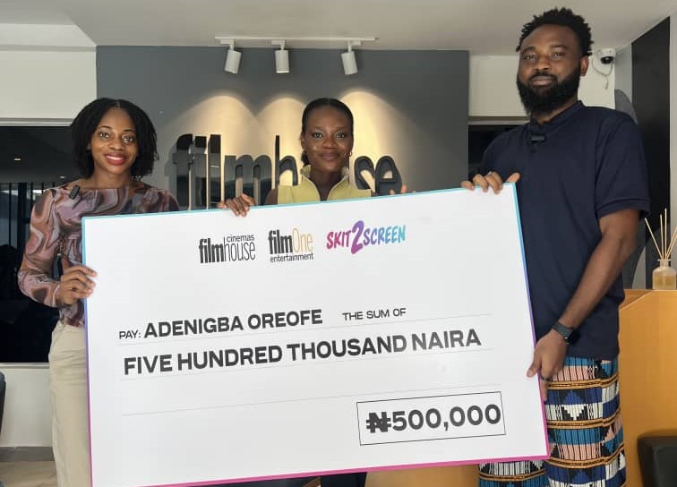 Nigerian digital content creators performing