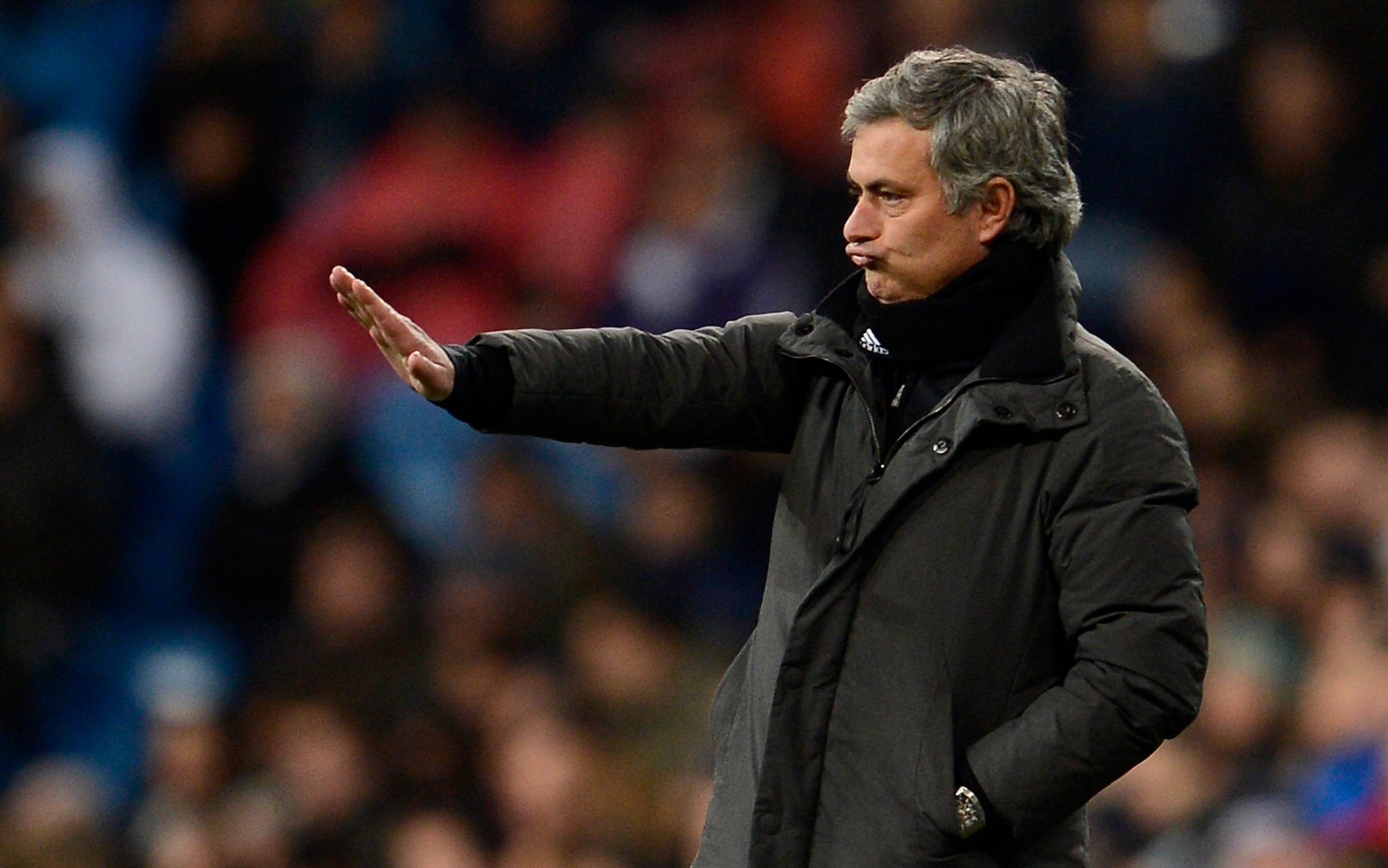 José Mourinho during his previous stint as Real Madrid manager