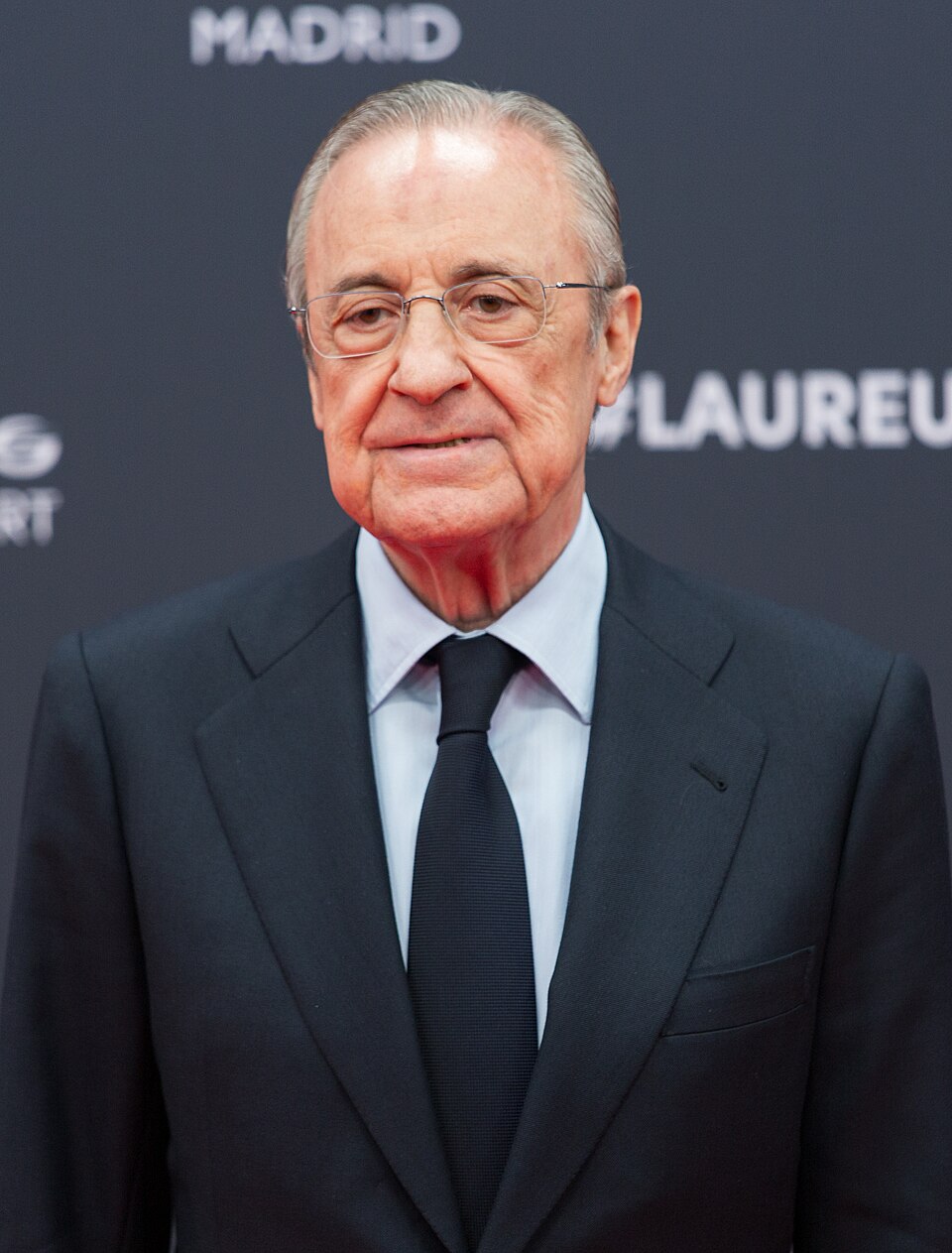 Florentino Pérez speaking at Real Madrid press conference