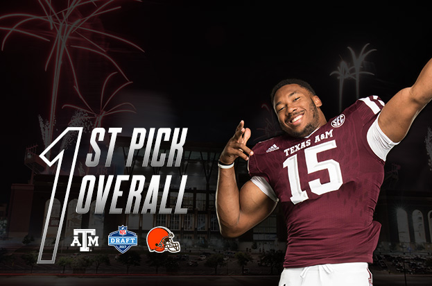 Myles Garrett - Going first overall