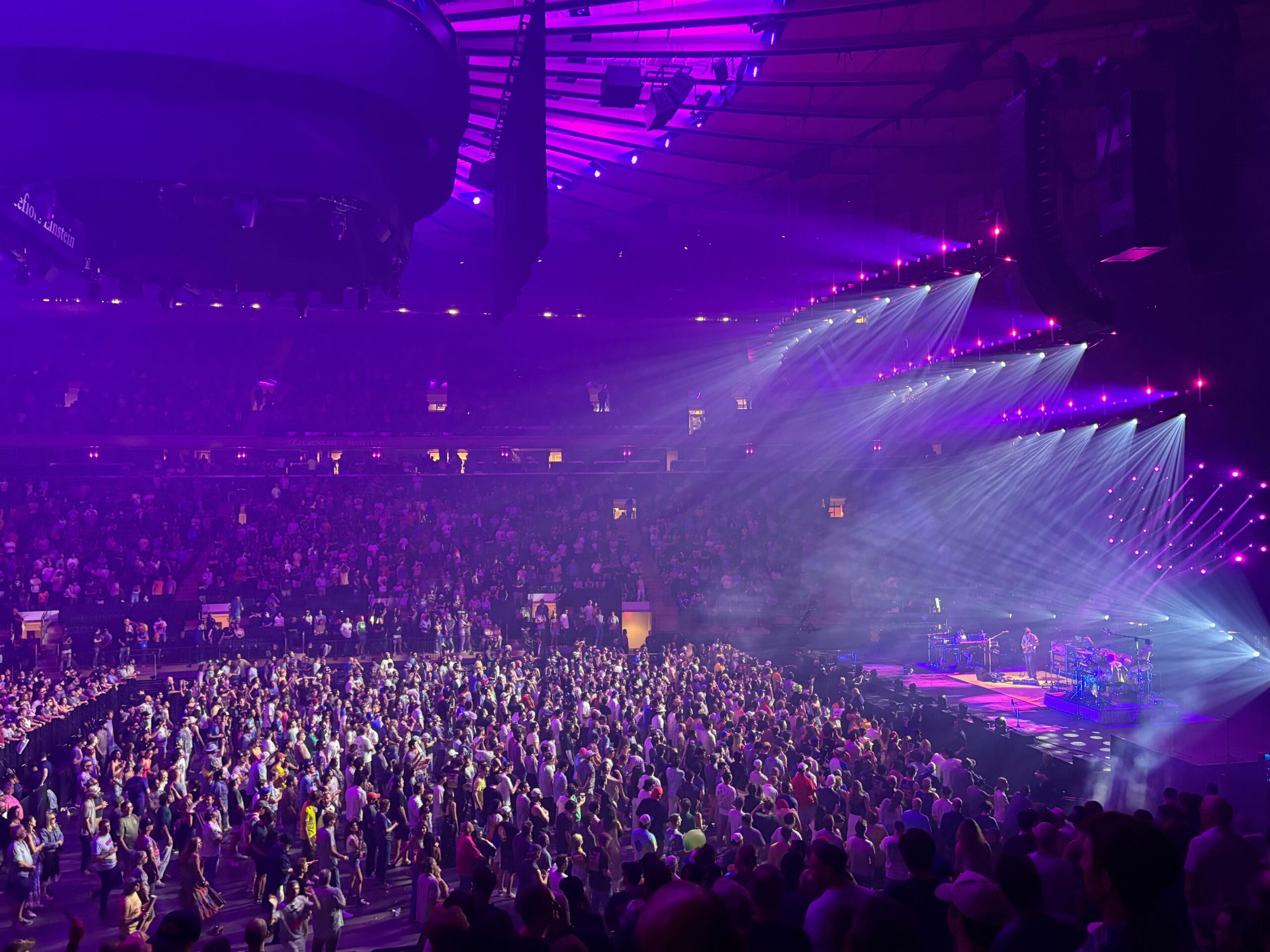 Goose band and fan crowd at a live concert