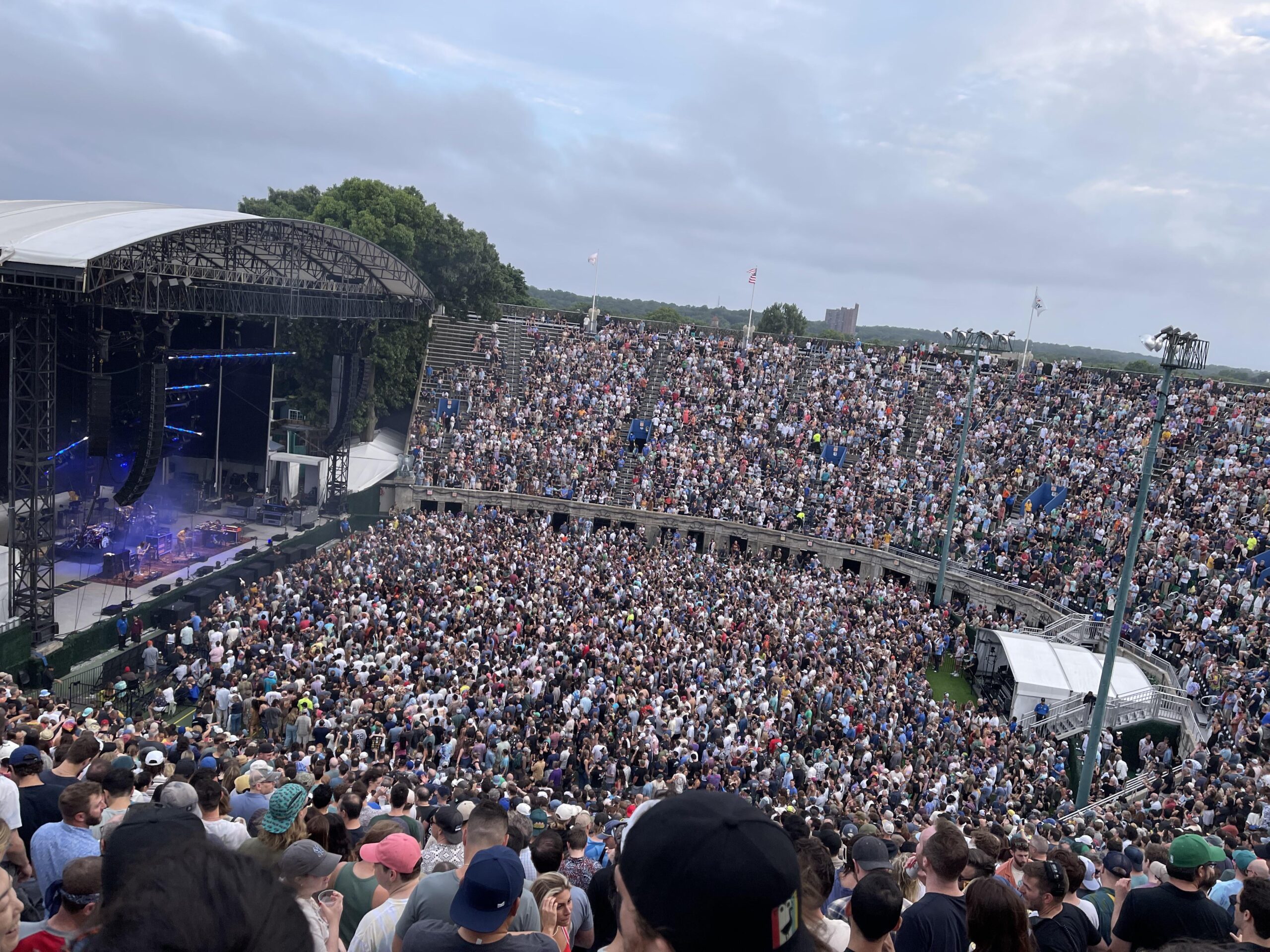 Goose concert fans enjoying live show experience