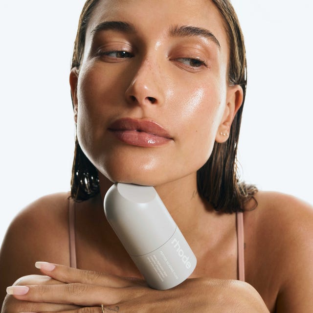 Hailey Bieber Rhode Skin brand campaign and product lineup