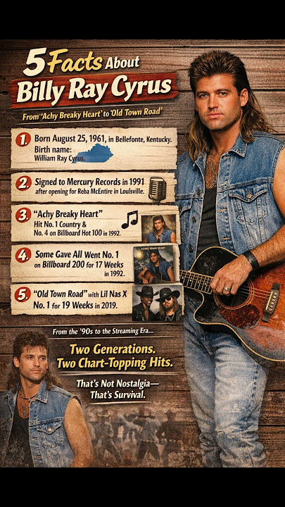 Billy Ray Cyrus - Interesting Facts and Trivia