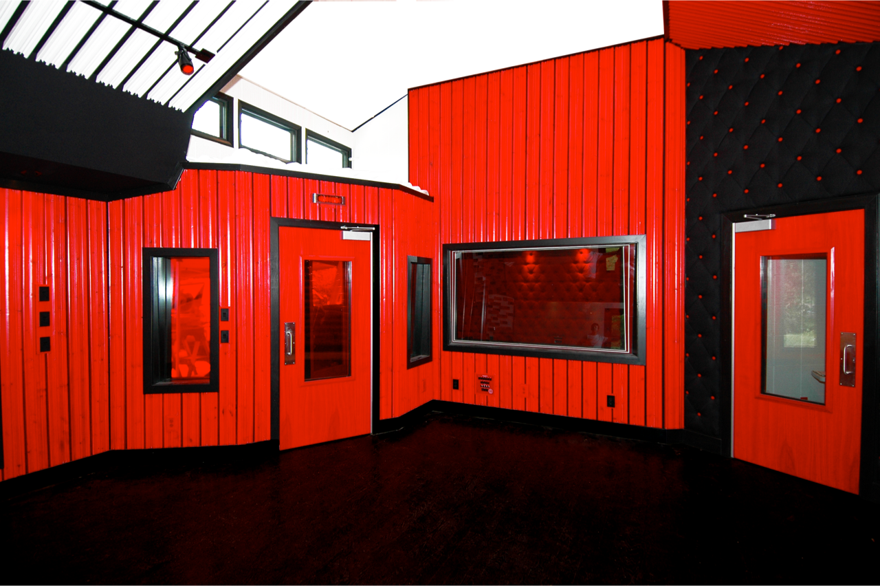 Jack White in Third Man Records recording studio